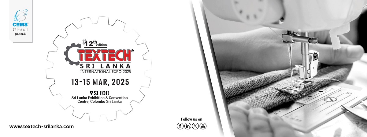  12th Textech Sri Lanka 2025 Int'l Expo