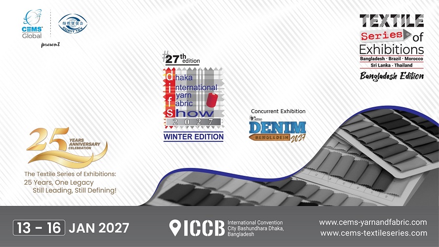 27th Dhaka Int'l Yarn & Fabric Show 2027 - Winter Edition