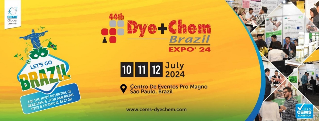  44th Dye+Chem Brazil 2024 Int’l Expo