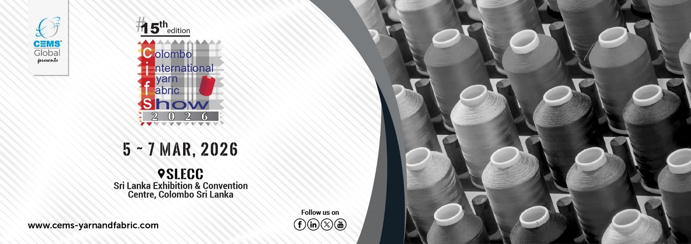  15th Colombo Int'l Yarn & Fabric Show (CIFS) 2026