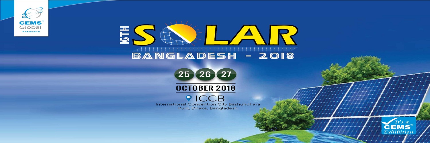  16th Solar Bangladesh 2018 International Expo
